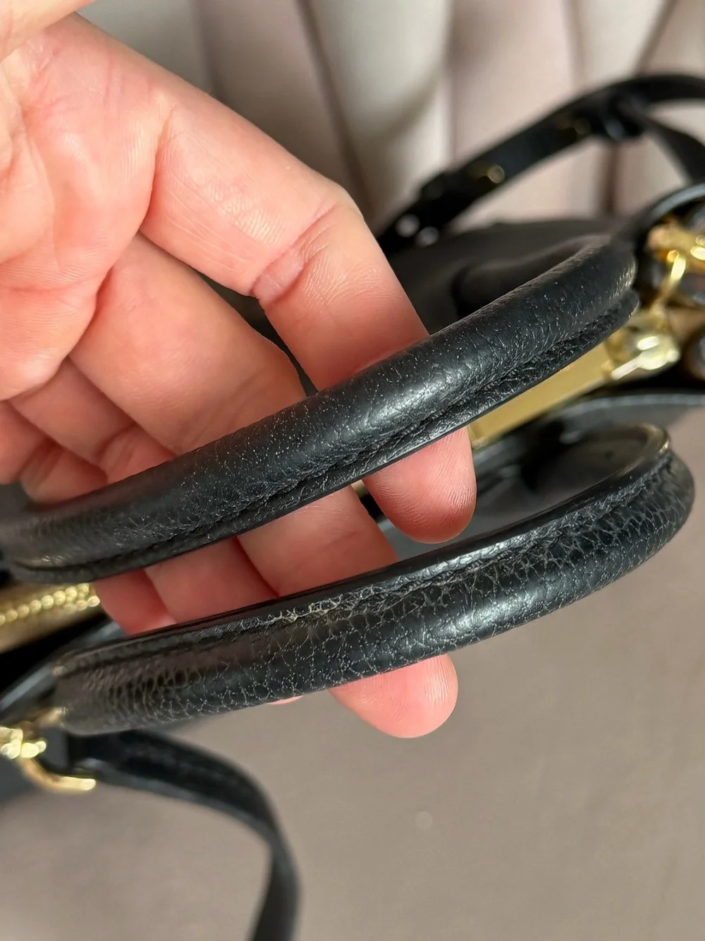 MICHAEL KORS⭐️🖤 Mercer Black Leather Crossbody